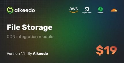 Aikeedo cloud storage plugin aws s3 digital ocean spaces wasabi .jpeg