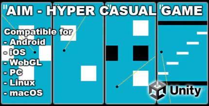 Aim hyper casual game unity admob codermarket.png