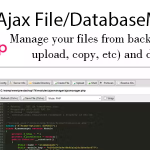 Ajax file and database manager codermarket.png