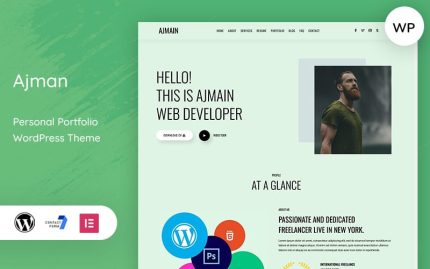 Ajman personal portfolio wordpress theme.jpg