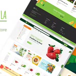 Akola organic food store wordpress theme codermarket.png