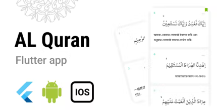 Al quran flutter android ios app with audio feature codermarket.png