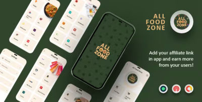 All in one food ordering app for affiliate with admob ads codermarket.png