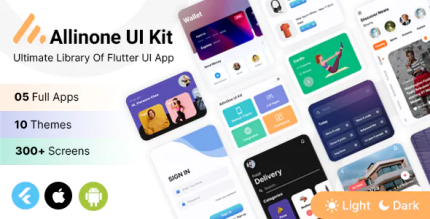 Allinone ui kit flutter ui kit codermarket.png