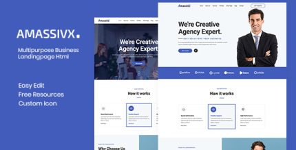 Amassivx multipurpose business wordpress theme codermarket.jpg