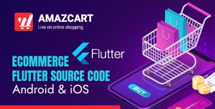 Amazy flutter amaz cart ecommerce flutter source code for android and ios .png