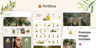 Amfissa organic olive shop theme codermarket.png
