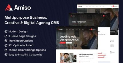 Amiso multipurpose business creative digital agency cms codermarket.jpg