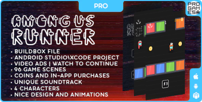 Among us runner pro buildbox classic ios android reward video .png
