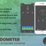 Android app pedometer step counter calorie tracker app codermarket.png