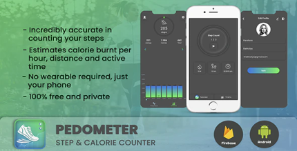 Android app pedometer step counter calorie tracker app codermarket.png