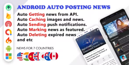 Android auto posting news with news api codermarket.png