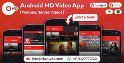 Android hd video app youtube server videos codermarket.png