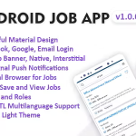 Android job app with facebook and google login codermarket.png