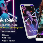Android neon photo editor with whatsapp sticker neon spiral light effect.png
