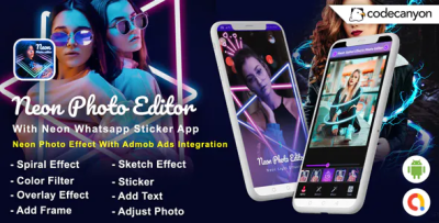 Android neon photo editor with whatsapp sticker neon spiral light effect.png