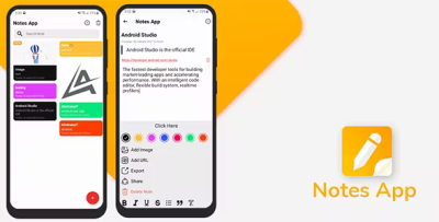 Android note app codermarket.png