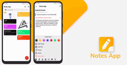 Android note app codermarket.png