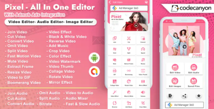 Android pixel all in one editor video editor audio editor image editor .png