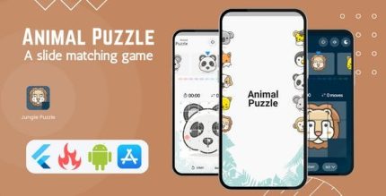 Animal puzzle a slide matching game android ios codermarket.jpeg