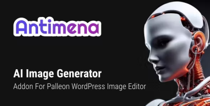 Antimena ai image generator add on for palleon wordpress image editor .png