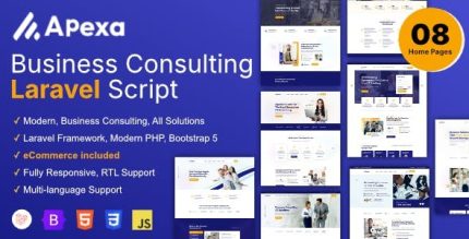 Apexa multi purpose business consulting laravel script codermarket.jpeg