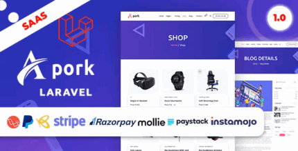 Apork multitenancy based url shortener vcard ecommerce product.png