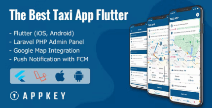 Appkey taxi the best taxi app flutter codermarket.png