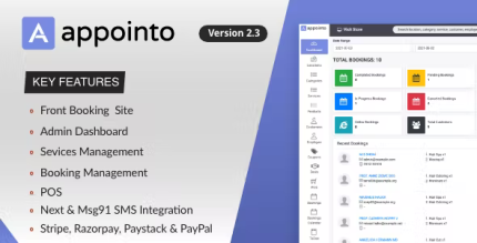 Appointo booking management system codermarket.png