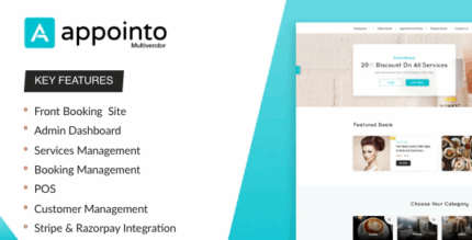 Appointo multi vendor booking management system codermarket.png
