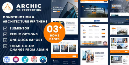 Archic construction and architecture wordpress theme codermarket.png