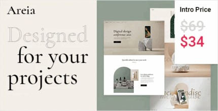 Areia portfolio and agency theme codermarket.png
