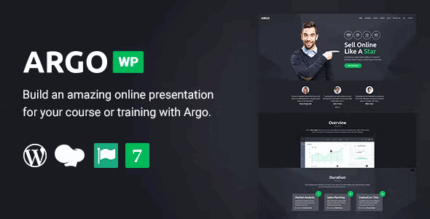Argo training course wordpress landing page theme codermarket.png