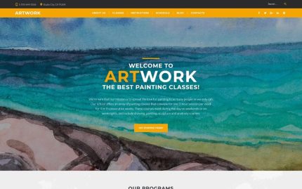Art school responsive wordpress theme.jpg