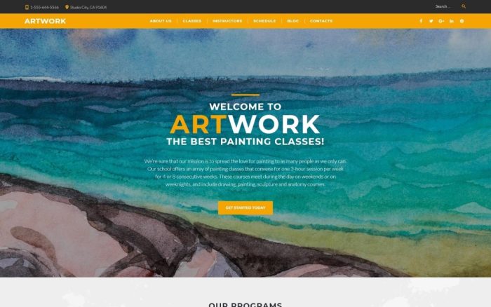 Art school responsive wordpress theme.jpg
