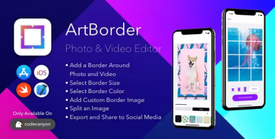 Artborder ios photo video editor codermarket.png
