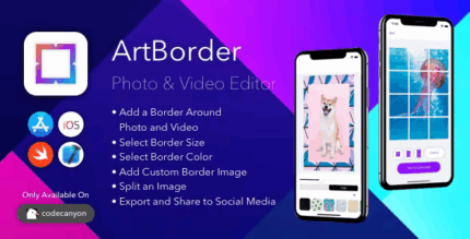 Artborder ios photo video editor codermarket.png
