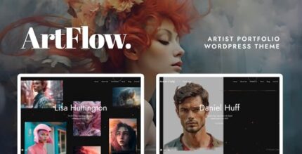 Artflow artist painter portfolio codermarket.jpeg