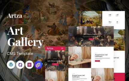 Artza art gallery and museum multipurpose responsive wordpress theme.jpg
