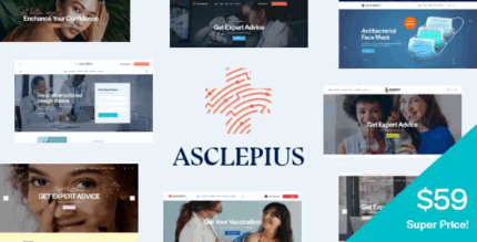 Asclepius doctor medical healthcare wordpress theme codermarket.png
