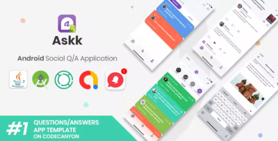 Askk android social questions answers application codermarket.png