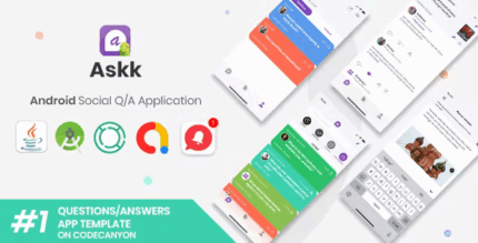 Askk android social questions answers application codermarket.png