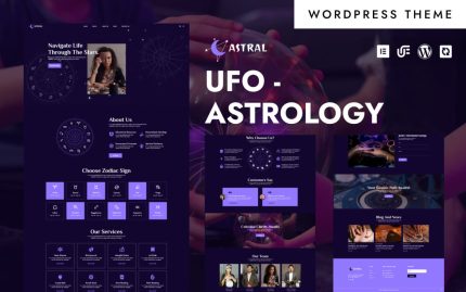 Astralvibe astrology horoscope predictions wordpress elementor theme.jpg