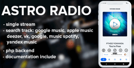 Astro live radio with php backend codermarket.png