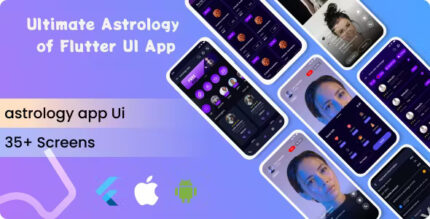 Astrology app flutter ui kit codermarket.jpg