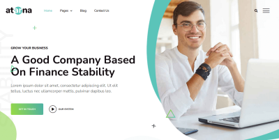 Atarna corporate business elementor template kit codermarket.png