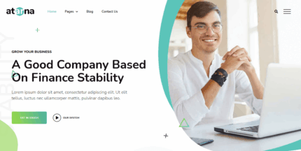 Atarna corporate business elementor template kit codermarket.png