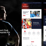 Atlaz football sports club elementor template kit codermarket.png