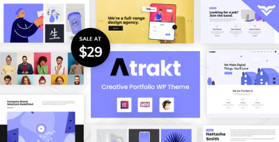 Atrakt creative portfolio wordpress theme codermarket.png