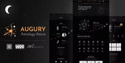 Augury horoscope and astrology wordpress theme codermarket.png